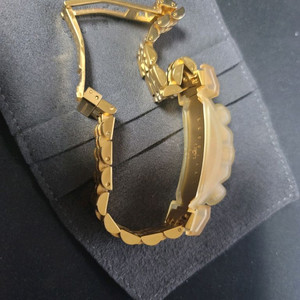 드바스크 5줄 금장 팔찌 정품 미사용 여분코1