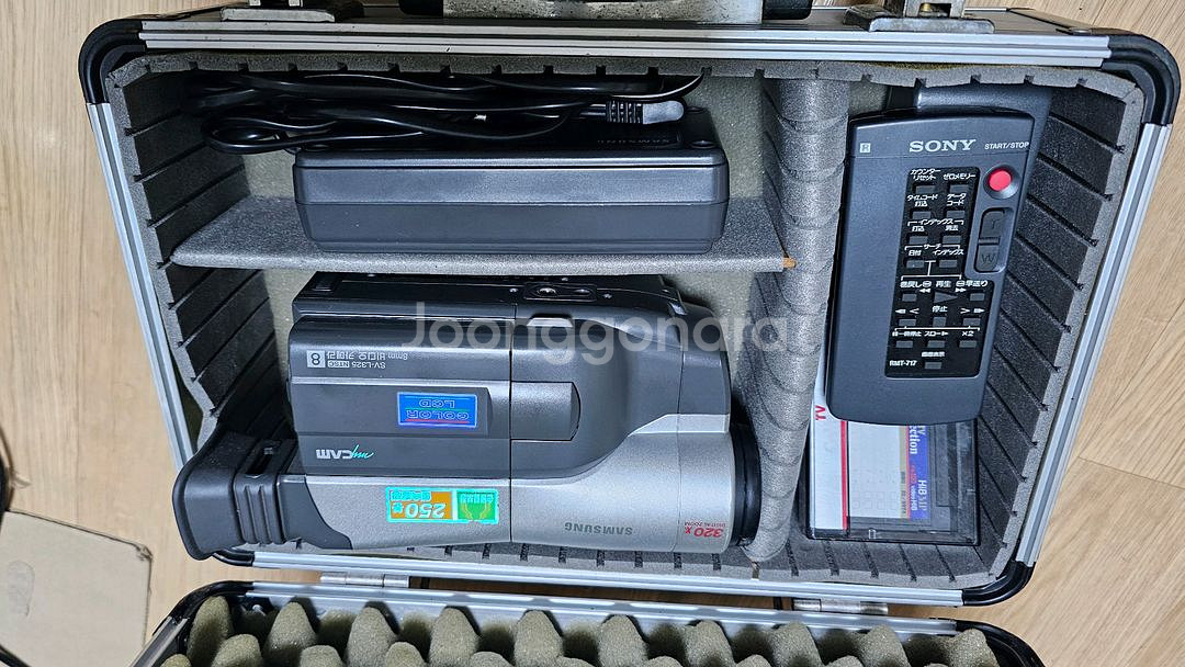 레트로 삼성 비디오카메라--0