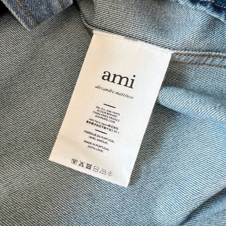 아미 드꾀흐 데님셔츠--7