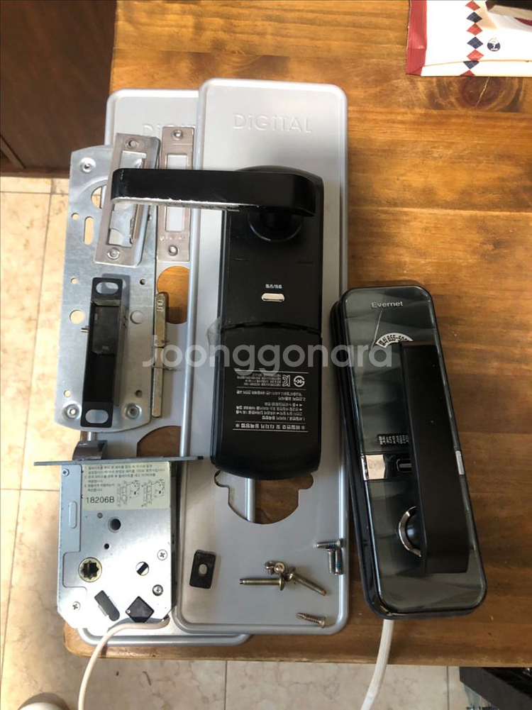 에버넷 도어락--0