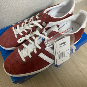 아디다스 오리지널 가젤OG 버건디 255size 이미지