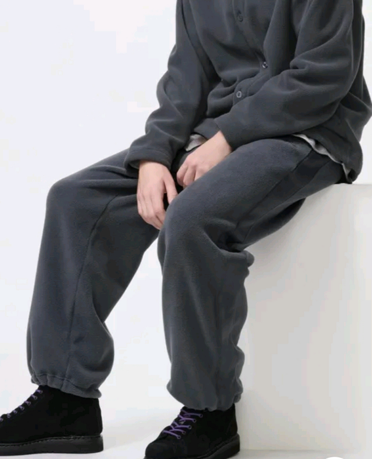 유니클로 니들스 콜라보 팬츠 L 다크그레이 새상품--1