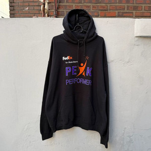 FedEx 페덱스 빈티지 아카이브 기모 후드티 길단 이미지