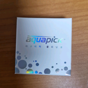 아쿠아픽 구강세정기 클리닝 정 40정 (20곽) 미개봉 최신제조