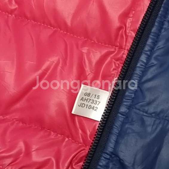 아디다스 여성 패딩 숏패딩 경량패딩 바람막이 점퍼 L--5