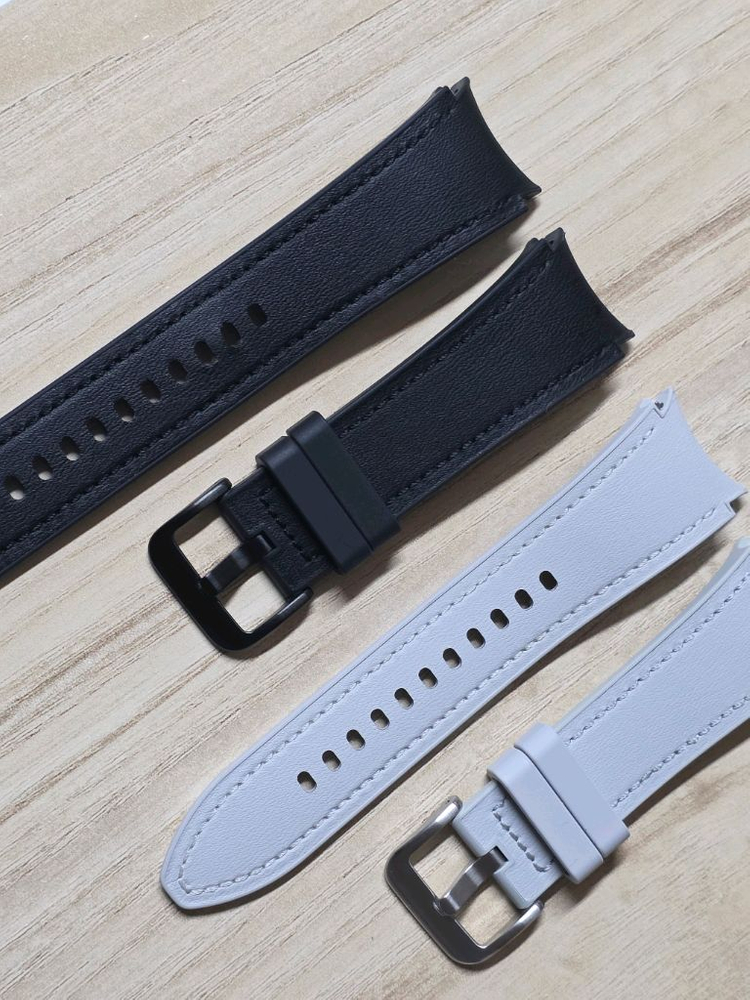 갤럭시 워치 4,5,6,7 삼성 정품 가죽 스트랩 이미지