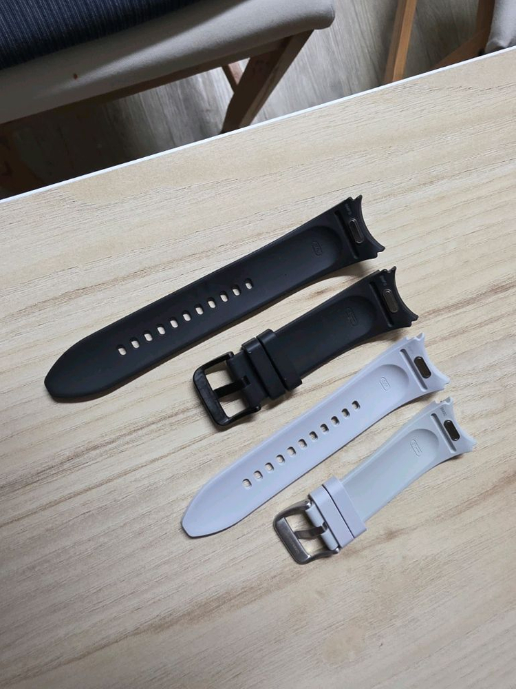 갤럭시 워치 4,5,6,7 삼성 정품 가죽 스트랩 이미지