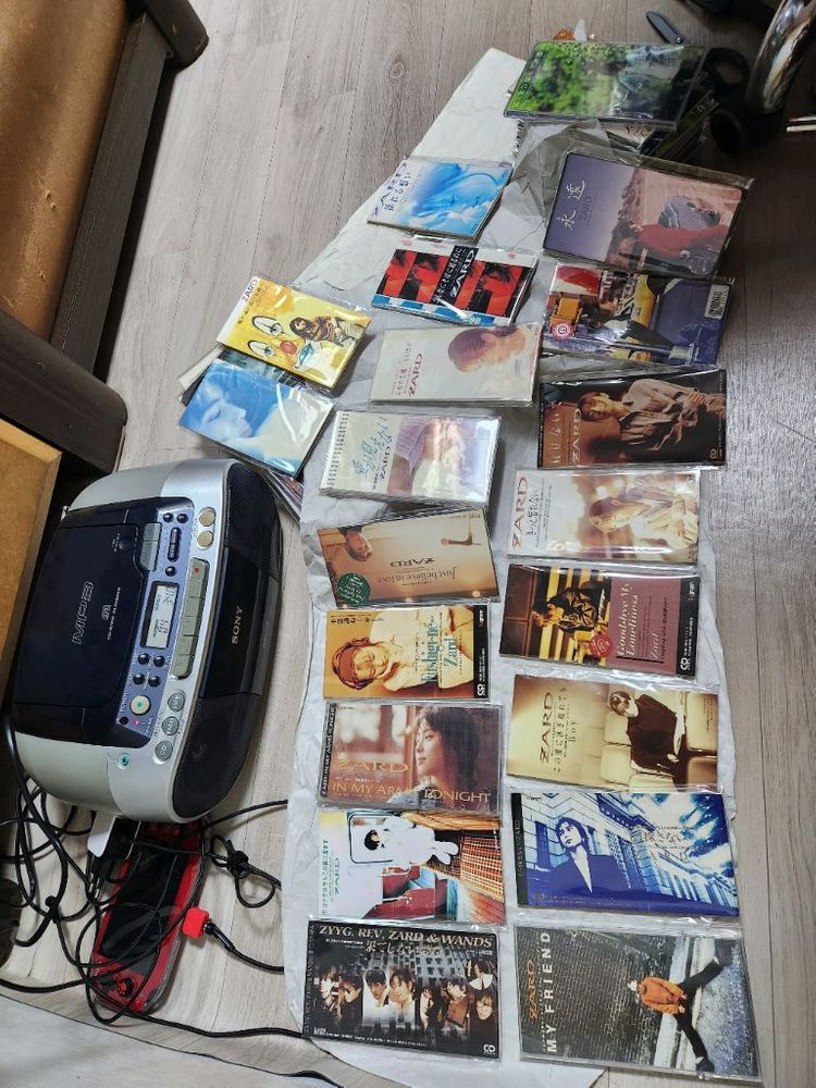 희귀 ZARD 8cm 미니 CD 컬렉션 20장! 세월의 흔적이 있지만 CD는 대부분 S급! 놓치면 후회해요--1