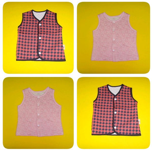 유아 보온조끼90과100사이즈