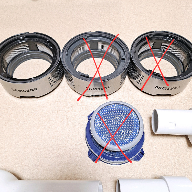 삼성제트 무선청소기 배기필터 악세사리 부품 키트--0