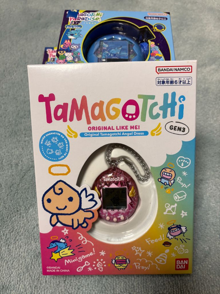다마고치 파라다이스 블루 오리지널 엔젤 미개봉 반다이--2