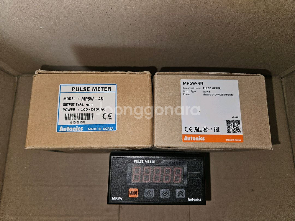오토닉스 판넬메타(펄스메타) MP5W-4N(M4W-C 대체품) 3개 일괄판매--0