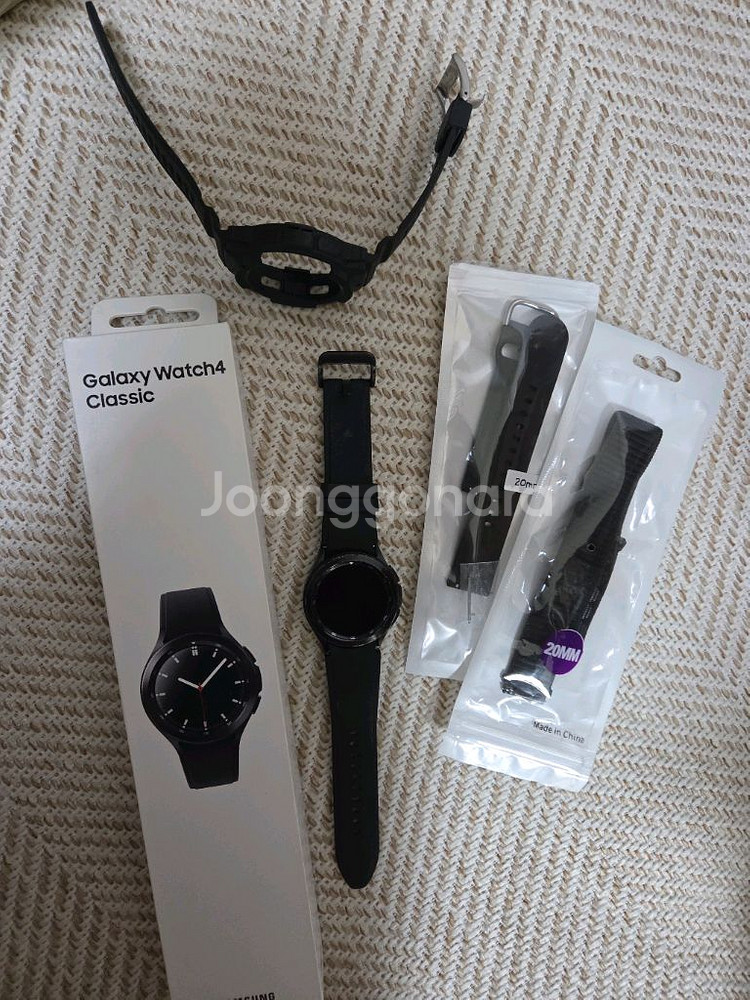 갤럭시 워치4 클래식 블랙--0