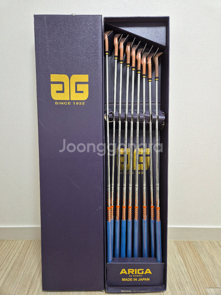 일본 수제 피팅 아이언 세트 새제품--0