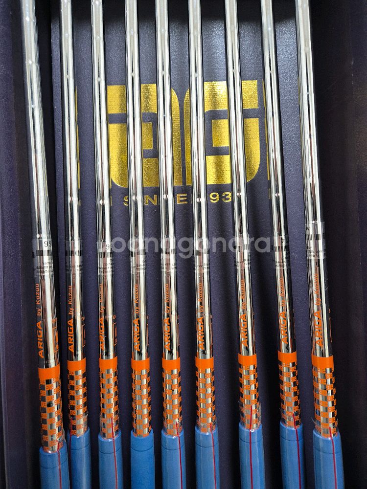 일본 수제 피팅 아이언 세트 새제품--1