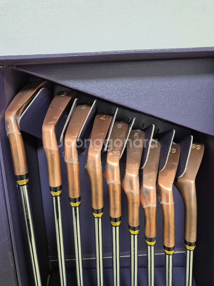 일본 수제 피팅 아이언 세트 새제품--2