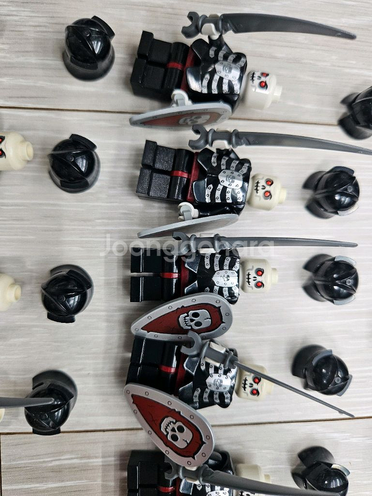 레고 캐슬 언데드기사 세트(언데드완무+해골말)--3