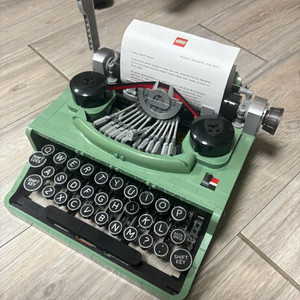 레고 타자기 팝니다 이미지