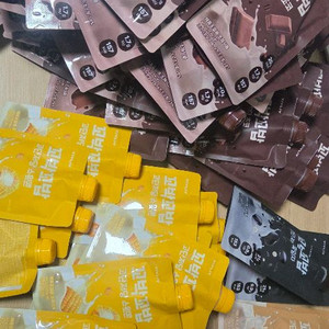 NEW 꼬박꼬밥 저당고단백 다이어트 쉐이크 4종 (총100개) 이미지