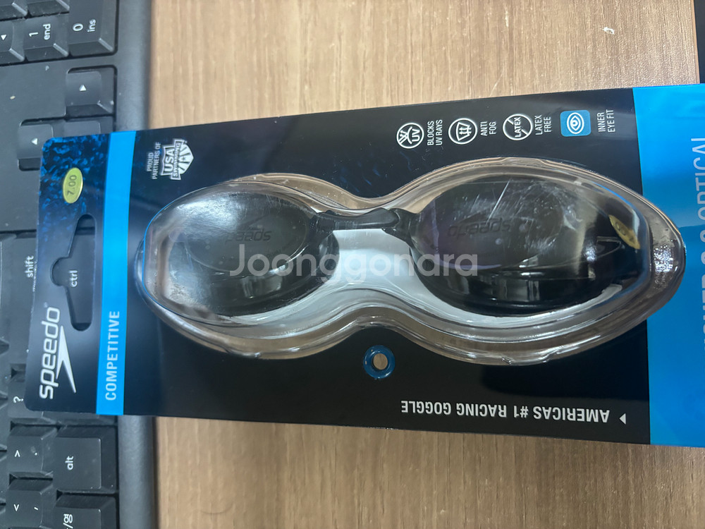 스피도 도수수경 디옵터 -7.0 새제품--0