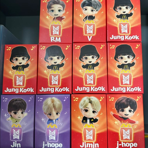 맥도날드 Tiny Tan 피규어 McDonalds 개당