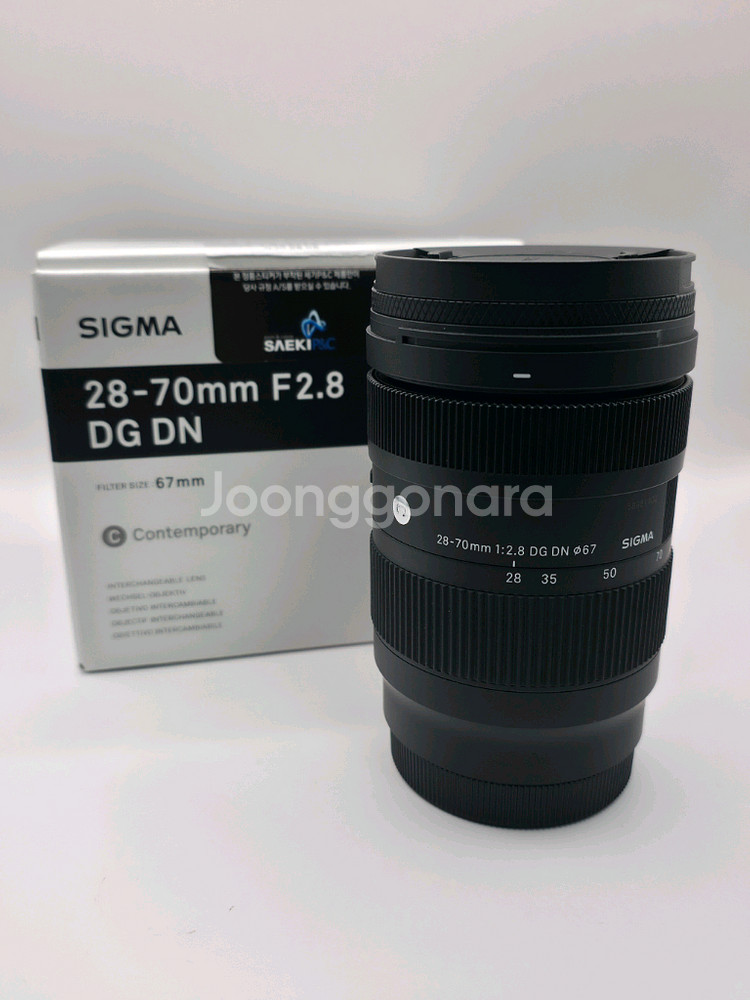 시그마 28-70mm F2.8 DG DN 렌즈 L마운트--0