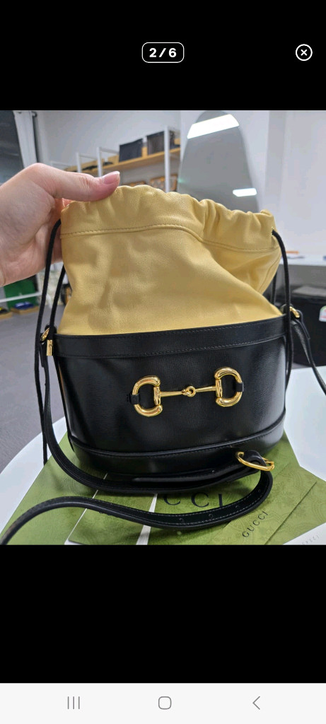 [A급컨디션] 구찌 홀스빗 버킷백 크로스백 이미지