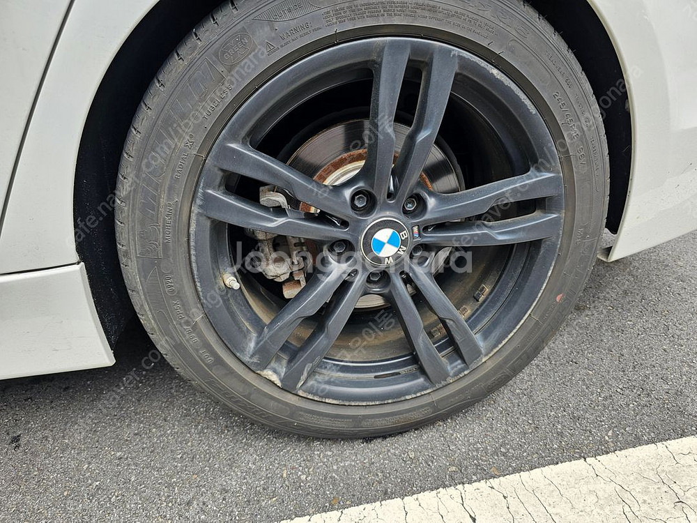 bmw 정품 f30 320i 320d 18인치 휠 미쉐린 mxm4 타이어 중고 서울--0