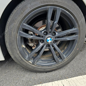 bmw 정품 f30 320i 320d 18인치 휠 미쉐린 mxm4 타이어 중고 서울