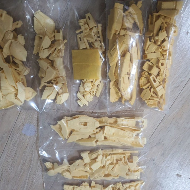 ms 빌드 건담레진 프리덤/스트라이크 프리덤 셋트--1