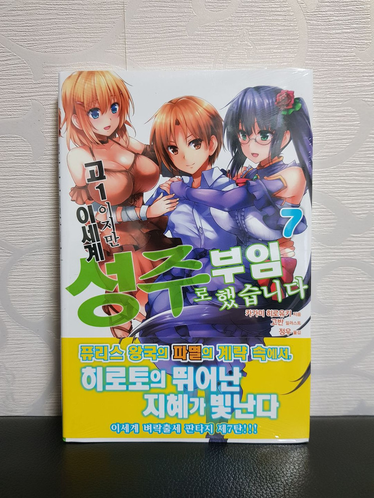 [미개봉 초판] 고1이지만 이세계 성주로 부임했습니다 라노벨 1권-13권 이미지