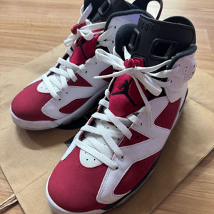 나이키 에어조던6 카마인 275사이즈 이미지