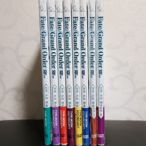 [미개봉 초판] 페이트 그랜드 오더 전격 코믹 앤솔로지 만화책 1권-8권 이미지