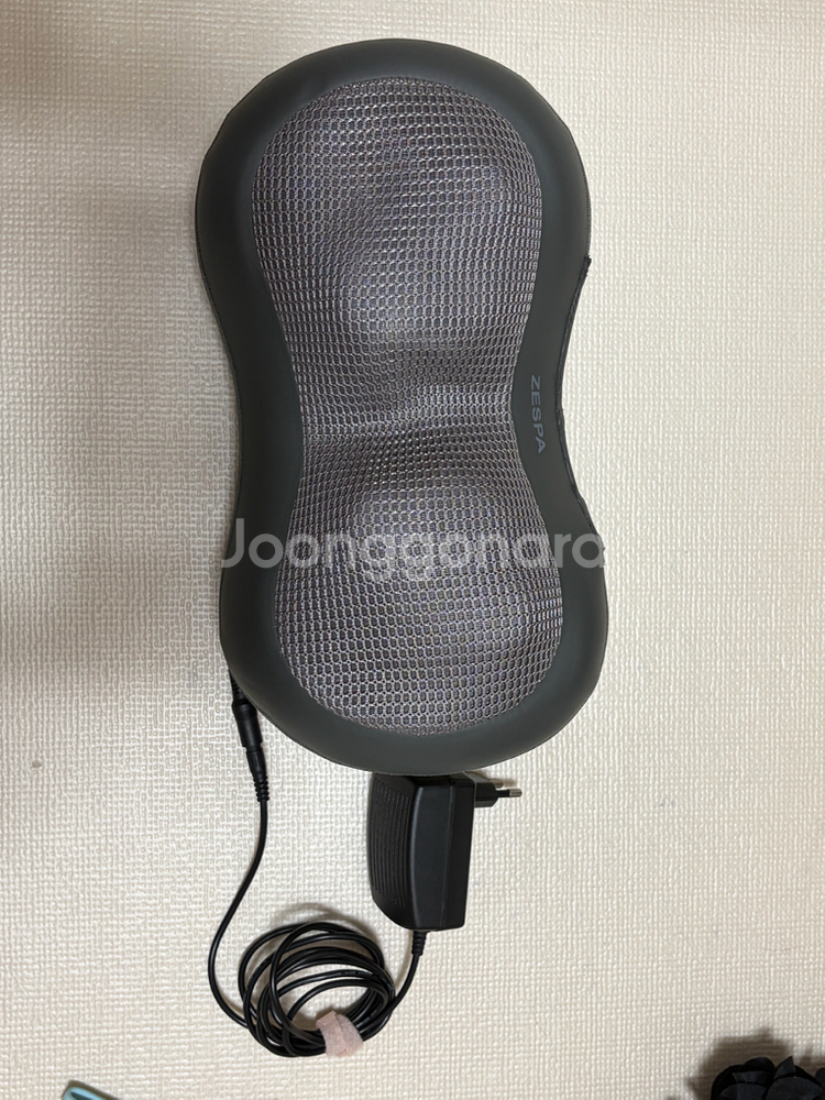 제스파 목 어깨 마사지기 그레이--0