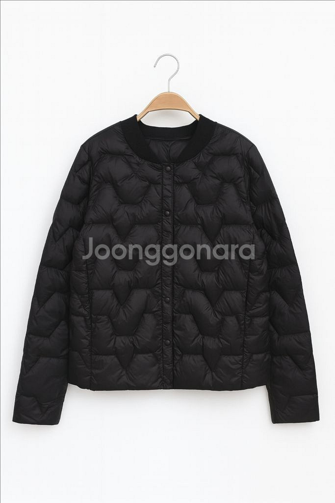 여성 르망 누빔 프리미엄 경량패딩--1