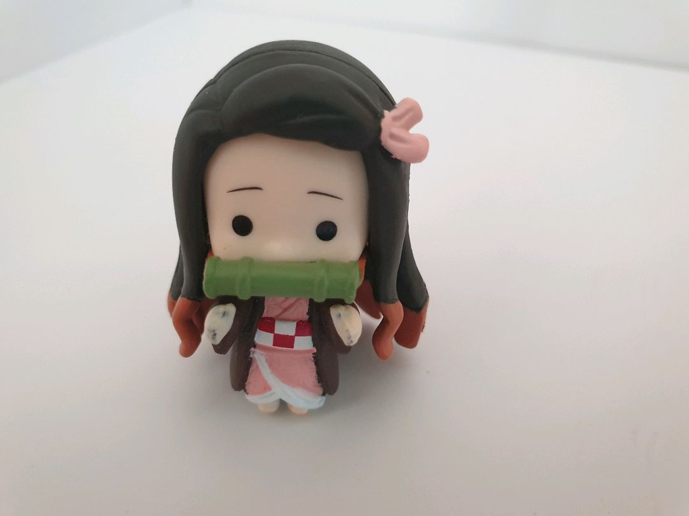 귀멸의 칼날 텐겐 네즈코 나란히 가챠 피규어 일괄--4