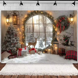 크리스마스 대형 스크린 배경