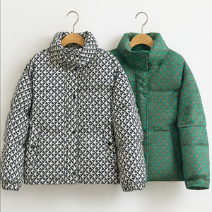 여성 벨르모드 럭셔리 모노그램 패딩