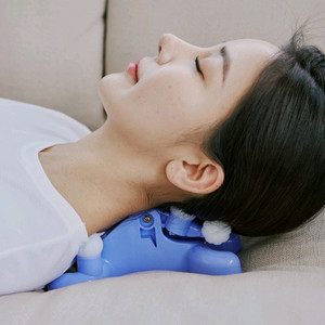 넥프로 목 마사지기 목안마기 거북목 일자목