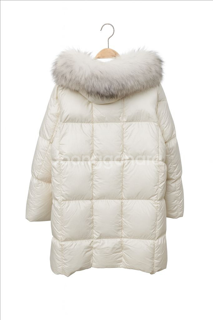 여성 프리미엄 폭스퍼 롱패딩--3
