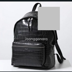 [팝니다] 생로랑 크로커 레더 백팩