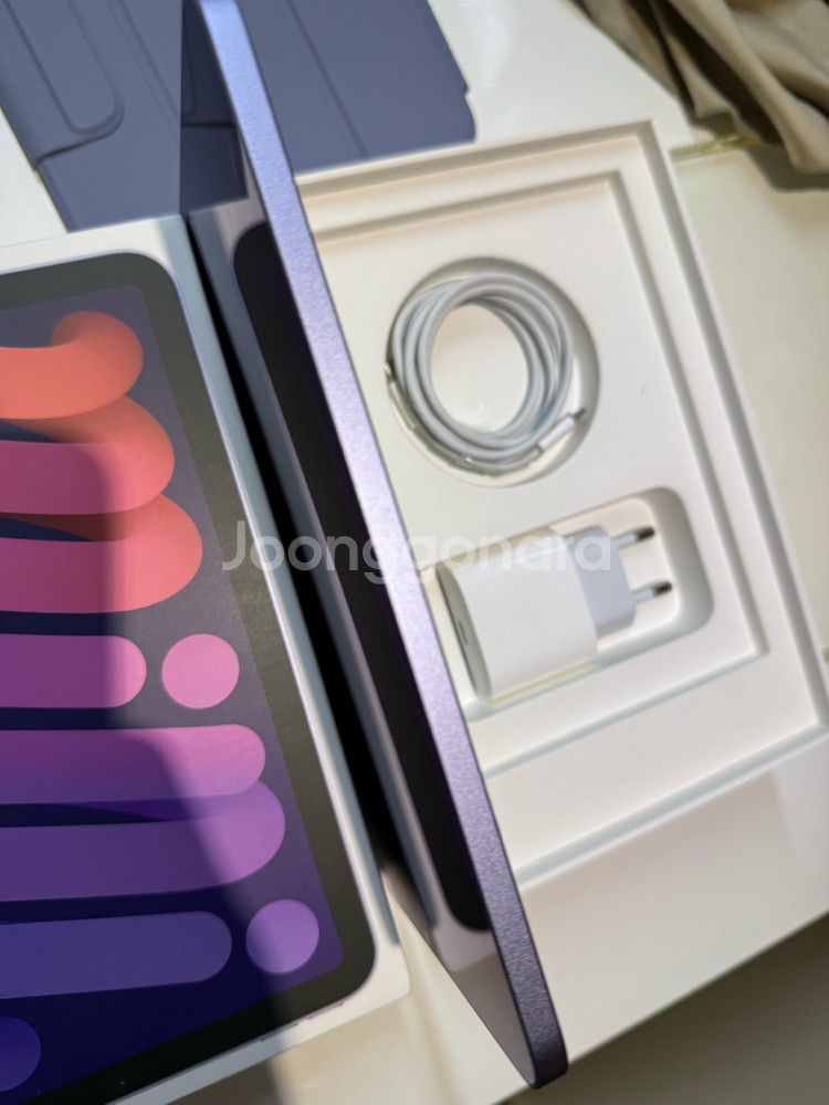 아이패드 미니6 64G WIFI 퍼플 애플케어플러스--5