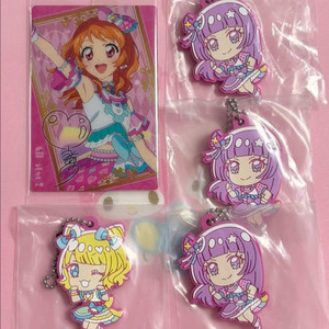 프리파라 아이카츠 아이엠스타 더 무비 가챠 키링 웨하스 카드 아카리 스미레 미레이 이미지