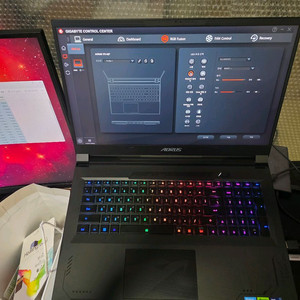 토요일까지)기가바이트 AROUS 17X AZF RTX4090 게이밍 노트북