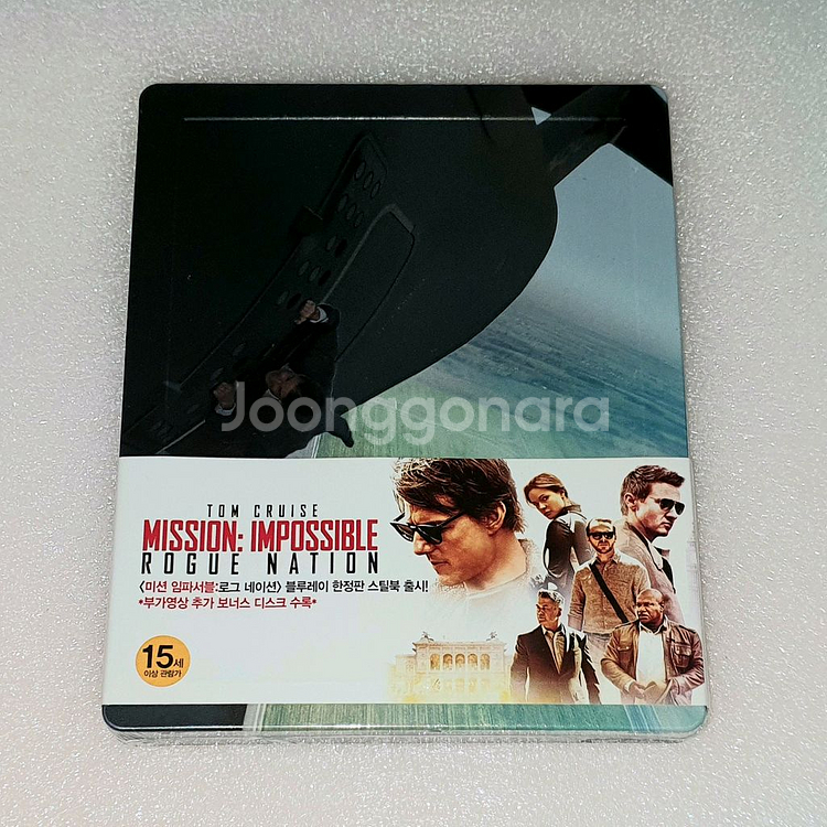 미션 임파서블 : 로그네이션 블루레이 스틸북 한정판--0