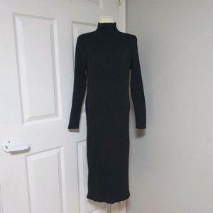 (상태좋음)골지 폴라니트 롱원피스 55~66반