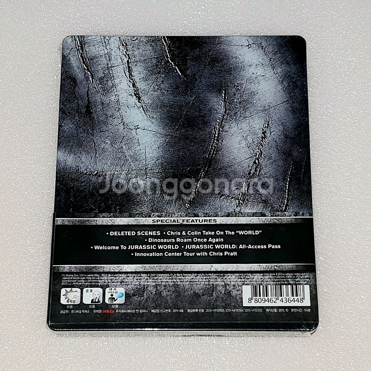 쥬라기 월드 블루레이 (2D+3D) 스틸북 한정판--1