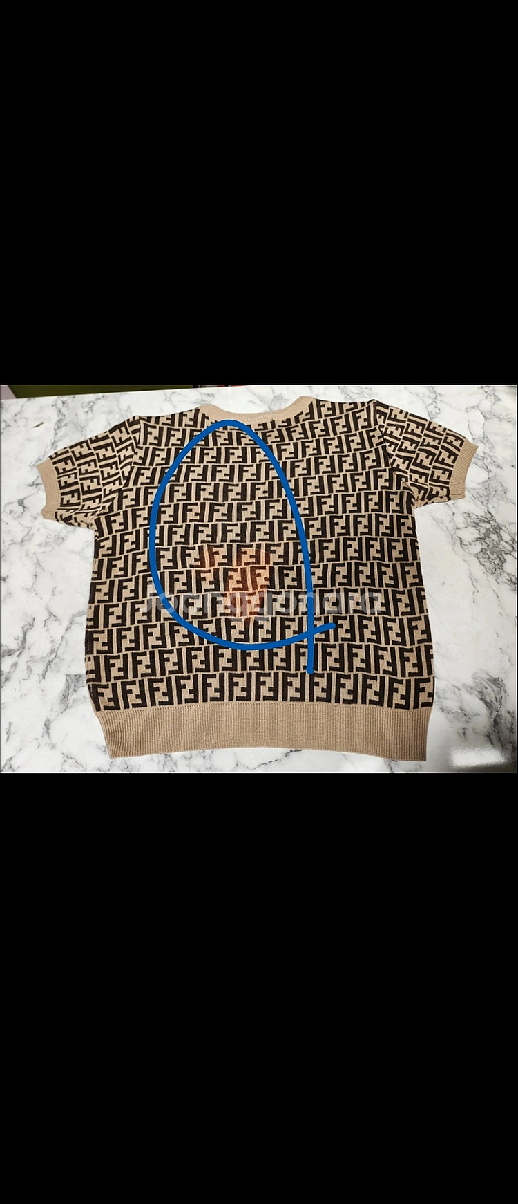 정품. 펜디 시그니처 로고 울 니트사계절용.정가 20--3