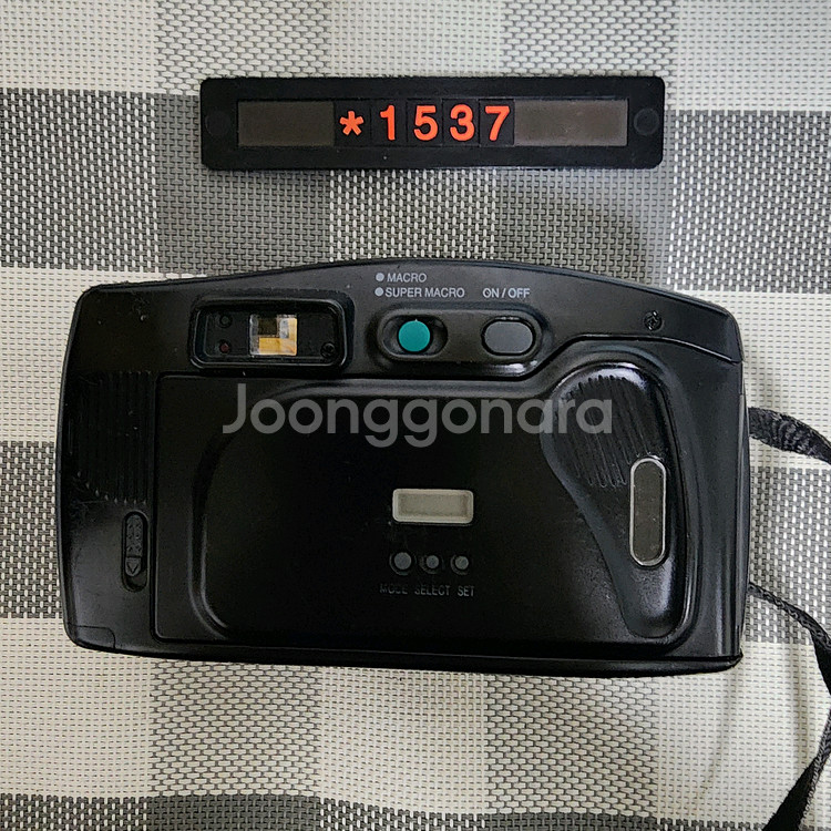 삼성캐녹스 퍼지줌 1050 필름카메라--2