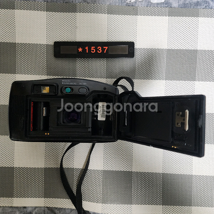 삼성캐녹스 퍼지줌 1050 필름카메라--4